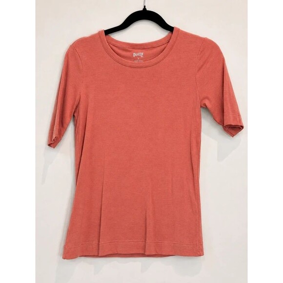 Duluth Trading Co Tops - Duluth Trading Coral Crew Neck Tee XS